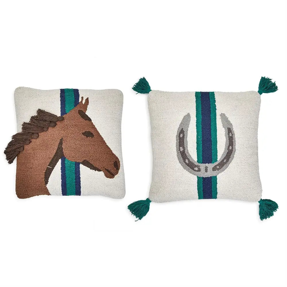Horse Country Pillow - Throw Pillow