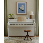 Hydrangea Embroidered Print - Artwork