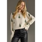 Ivory Tree Sweater