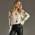 Ivory Tree Sweater