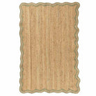 Jute Scalloped Runner - Runner