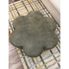 Kate Leather Ottoman - Ottoman