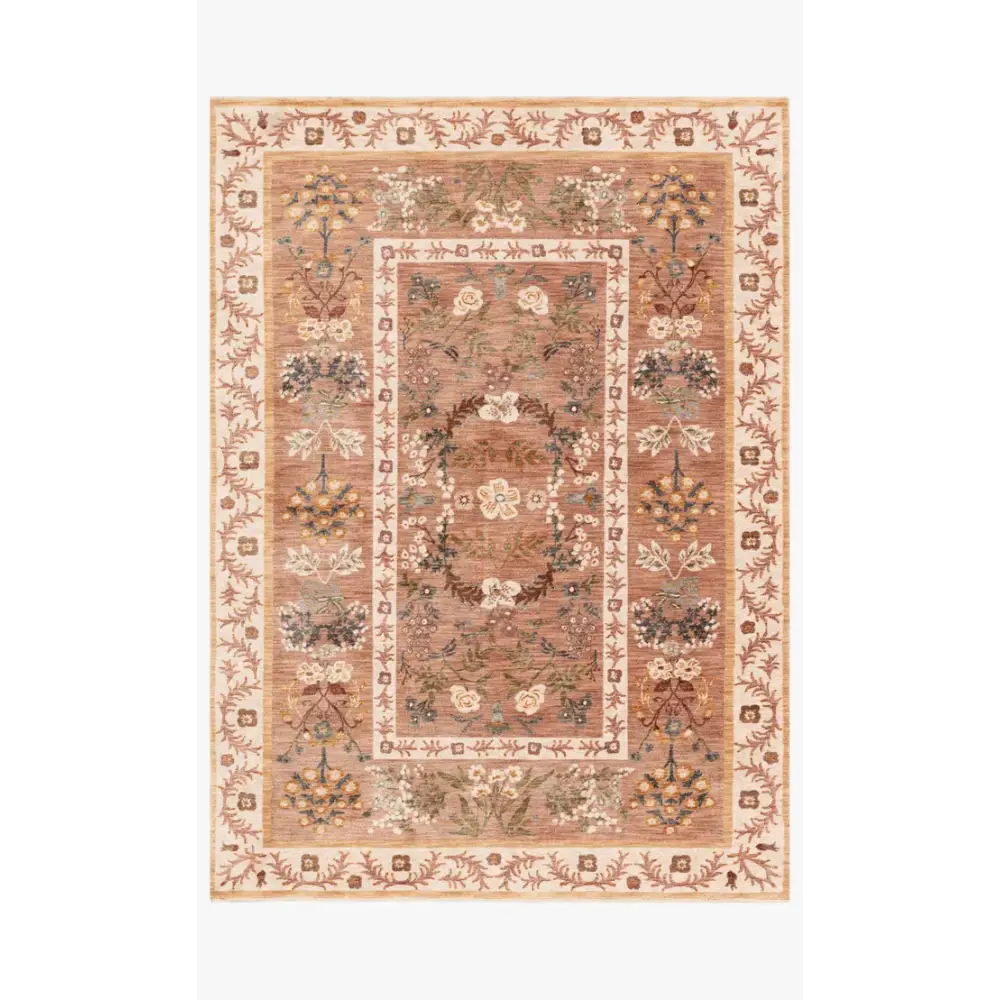 Kismet Arabesque Camel Area Rug - Area Rug
