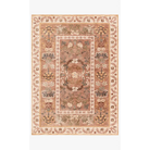 Kismet Arabesque Camel Area Rug - Area Rug
