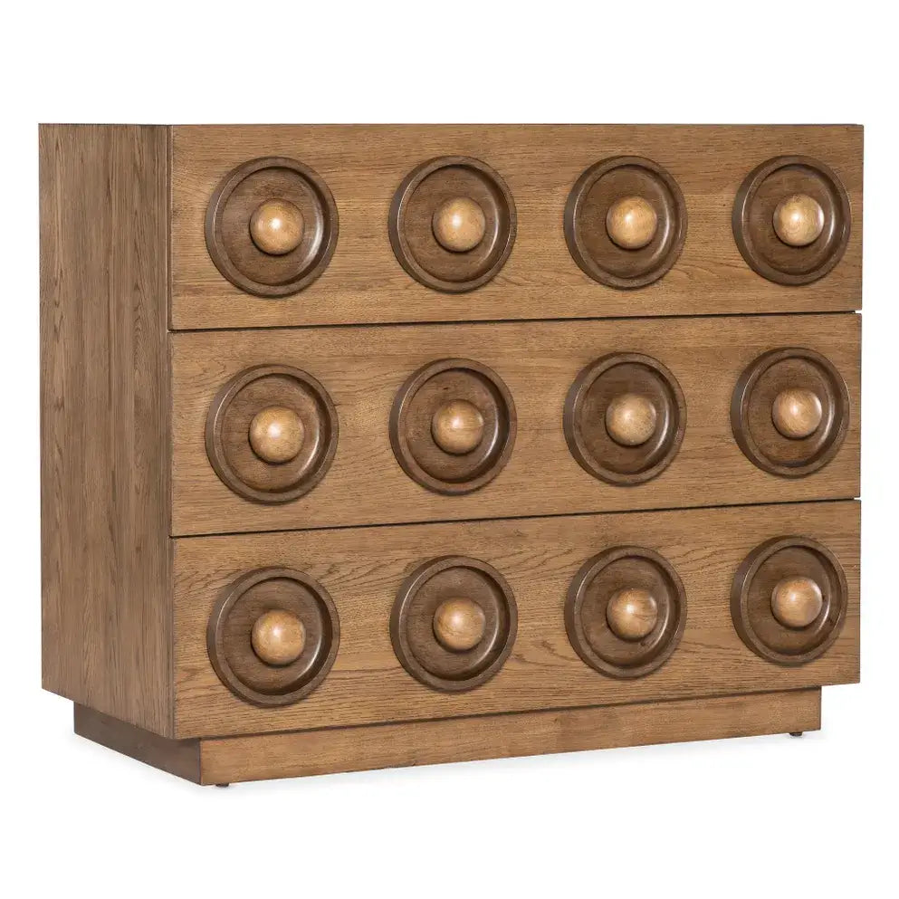 Knobby 3-Drawer Accent Chest - Chest
