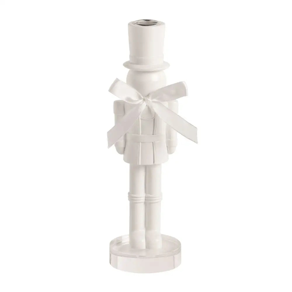 Lacquered Nutcracker Candlestick - Large - Nutcracker