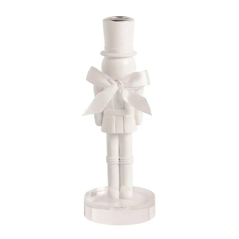 Lacquered Nutcracker Candlestick - Small - Nutcracker