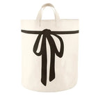 Large Canvas Storage Tote - Bow - Tote