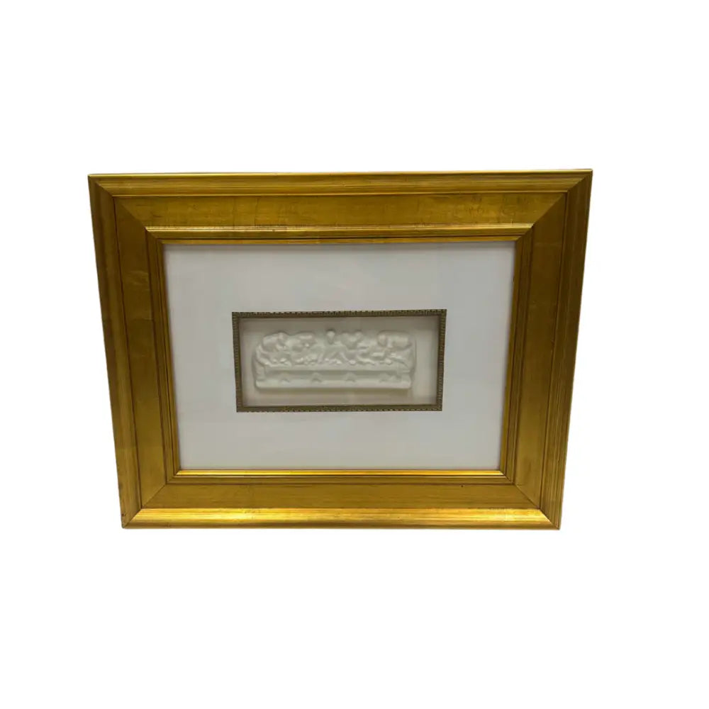 Last Supper Intaglio - Gold - ARTWORK