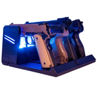 LED Pistol Rack / Holder - Blue - gun safe accessories