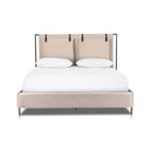 Leigh Upholstered Queen Bed - Furniture