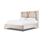 Leigh Upholstered Queen Bed - Furniture