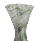 Light Green Wavey Vase - Vase
