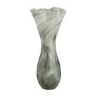 Light Green Wavey Vase - Large - Vase