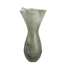 Light Green Wavey Vase - Small - Vase