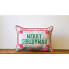 Lilly Nutcracker Merry Christmas Piped Pillow