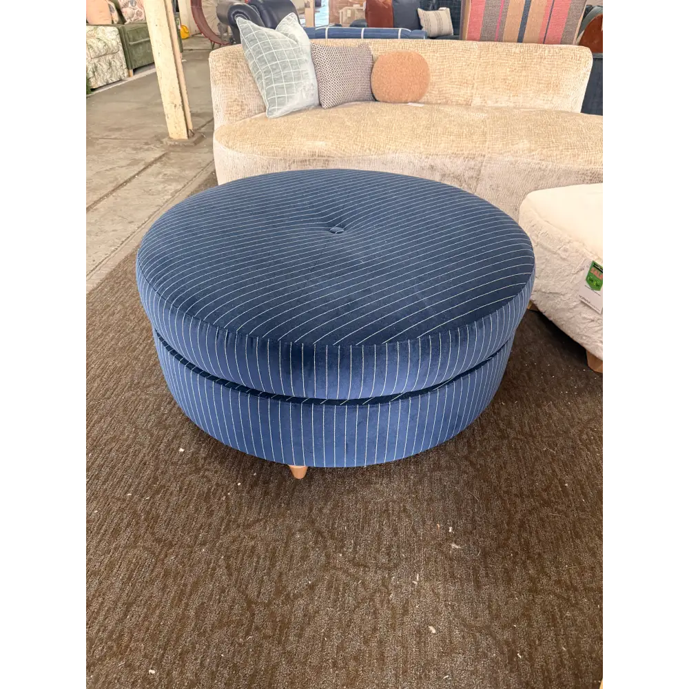 Lilly Round Ottoman - Ottoman