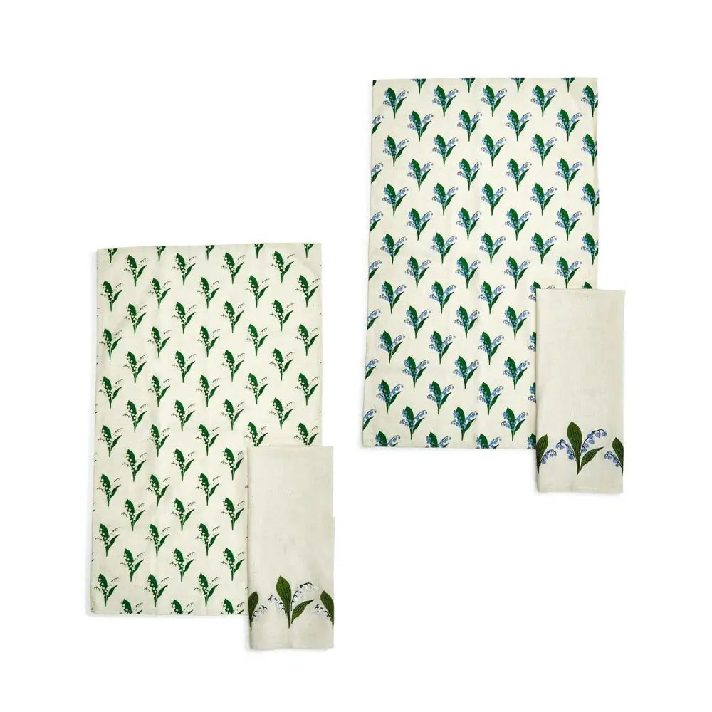 Lily of the Valley Dish Towels - Gifts