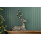 Lying Buck Figurine | Woodland Lodge Decor