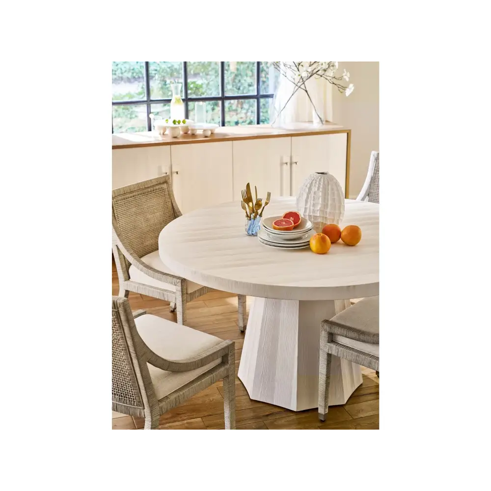 Mackinaw Round Dining Table - Sand - Dining Table