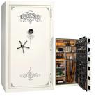 Magnum 50 - White Gloss - Electronic Lock - Gun Safe