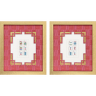 Mahjong Tile Art Set of 2 - Artwork