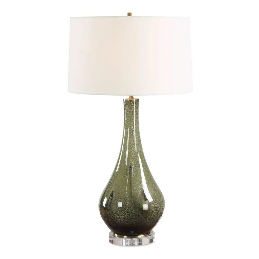 Marist Green Table Lamp - Table Lamp