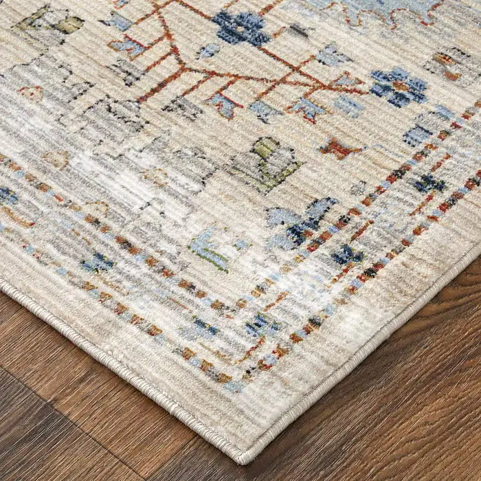 Melrose Beige/Multi Area Rug - Area Rugs