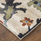 Melrose Multi/Ivory Area Rug - Area Rugs