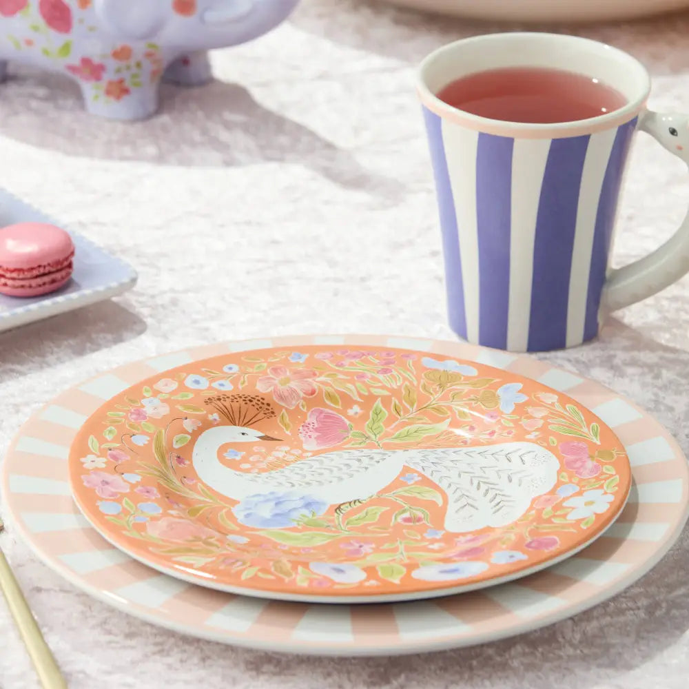 Menagerie Set of 4 Salad Plate 9’’ 4 asst.