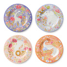 Menagerie Set of 4 Salad Plate 9’’ 4 asst.