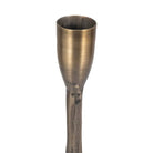 Metal Forged Five-Taper Candle Holder - Bronze 16 in.