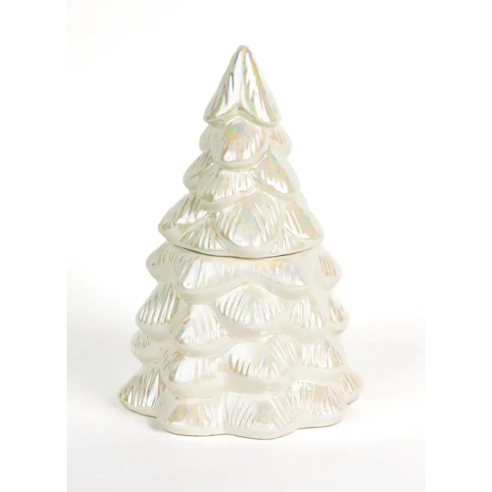 Metallic Christmas Tree Candle - Candle