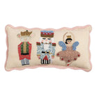 Mini Beaded Pillow - Nutcracker - Christmas Pillow