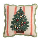 Mini Beaded Pillow - Tree - Christmas Pillow