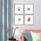 Mod Chairs I S/4 - Wall Decor