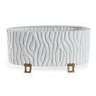 Montana Oval Planter - White - Planter