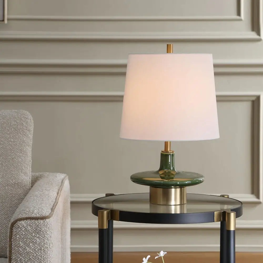 Moss Green Table Lamp - Table Lamp