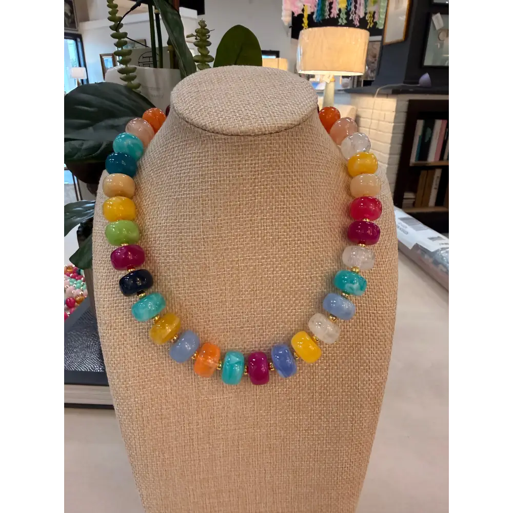 Multi Round Necklace - 1 - Necklace