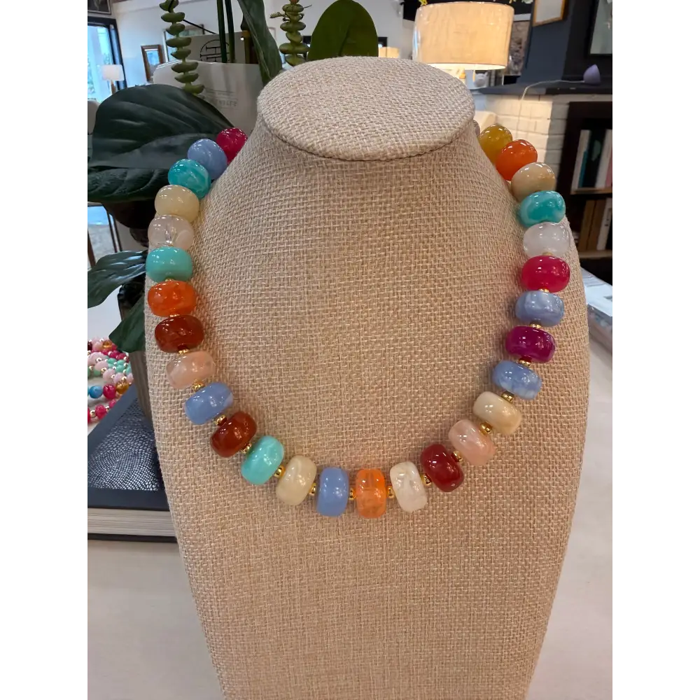Multi Round Necklace - 2 - Necklace