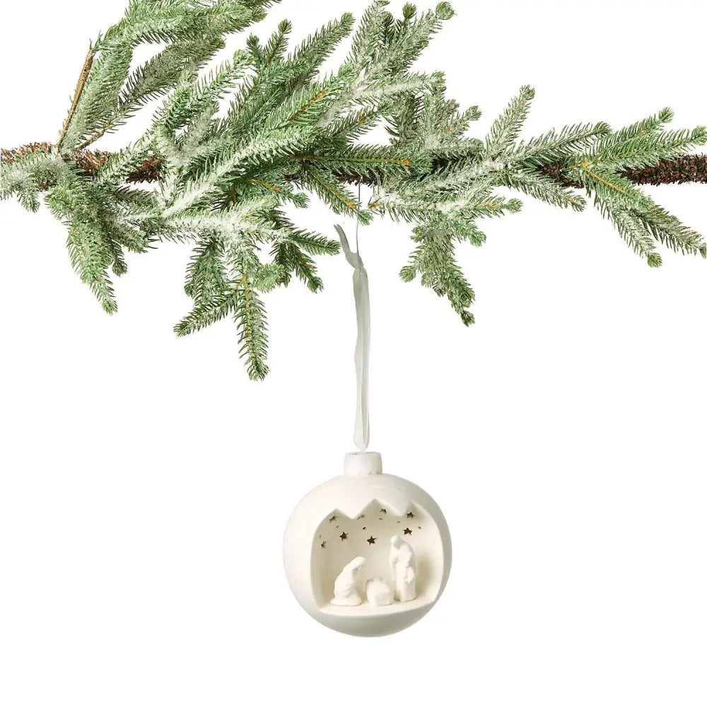 Nativity Scene Led Ornament - ornament