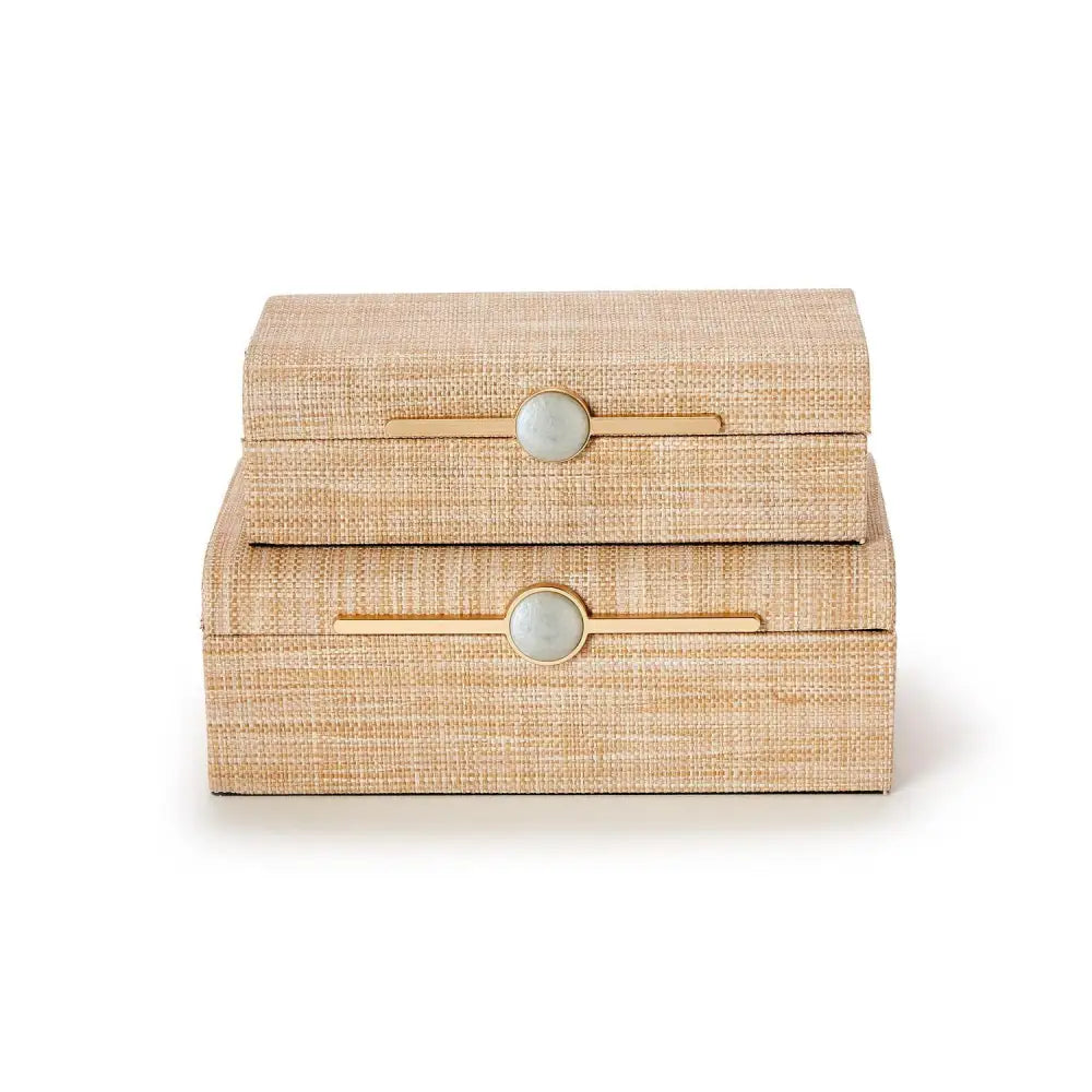 Natural Grass Set of 2 Boxes - Boxes