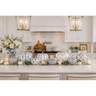 Navy Meadow Sprig Pumpkin