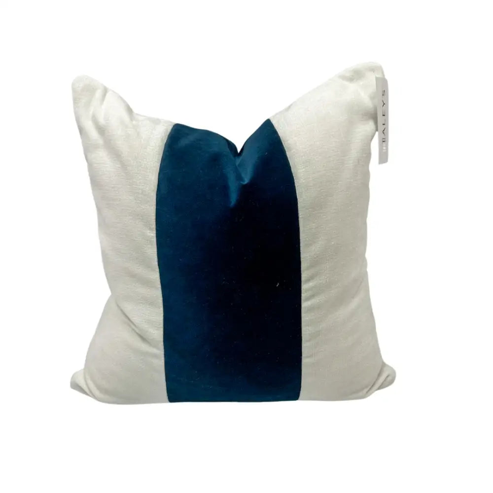 Navy & White Throw Pillow - PILLOWS