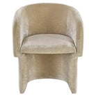 Neutral Velvet Dining Chair - Dining Chair