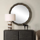 Neve Round Mirror - Mirror