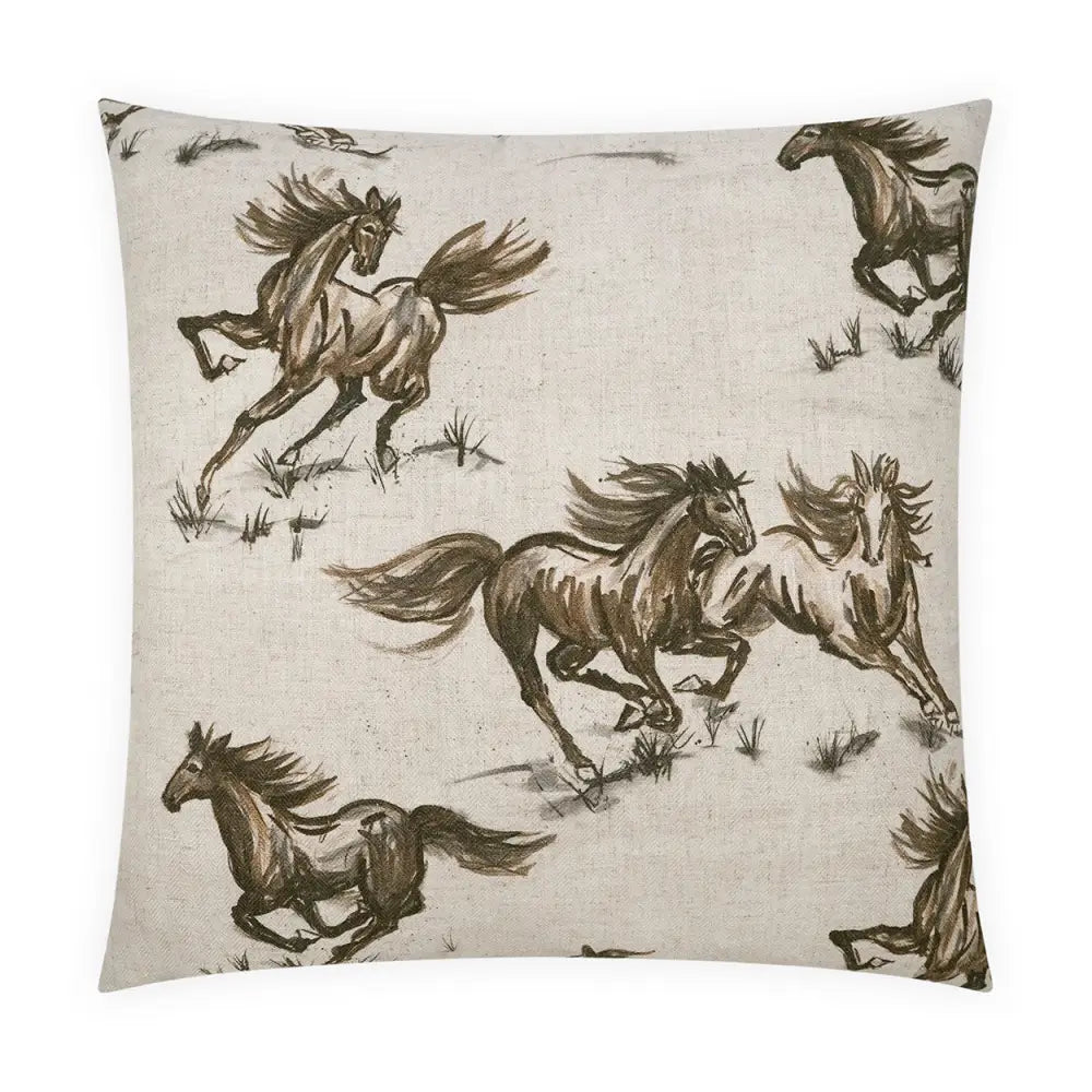 Nokota Throw Pillow - Throw Pillow
