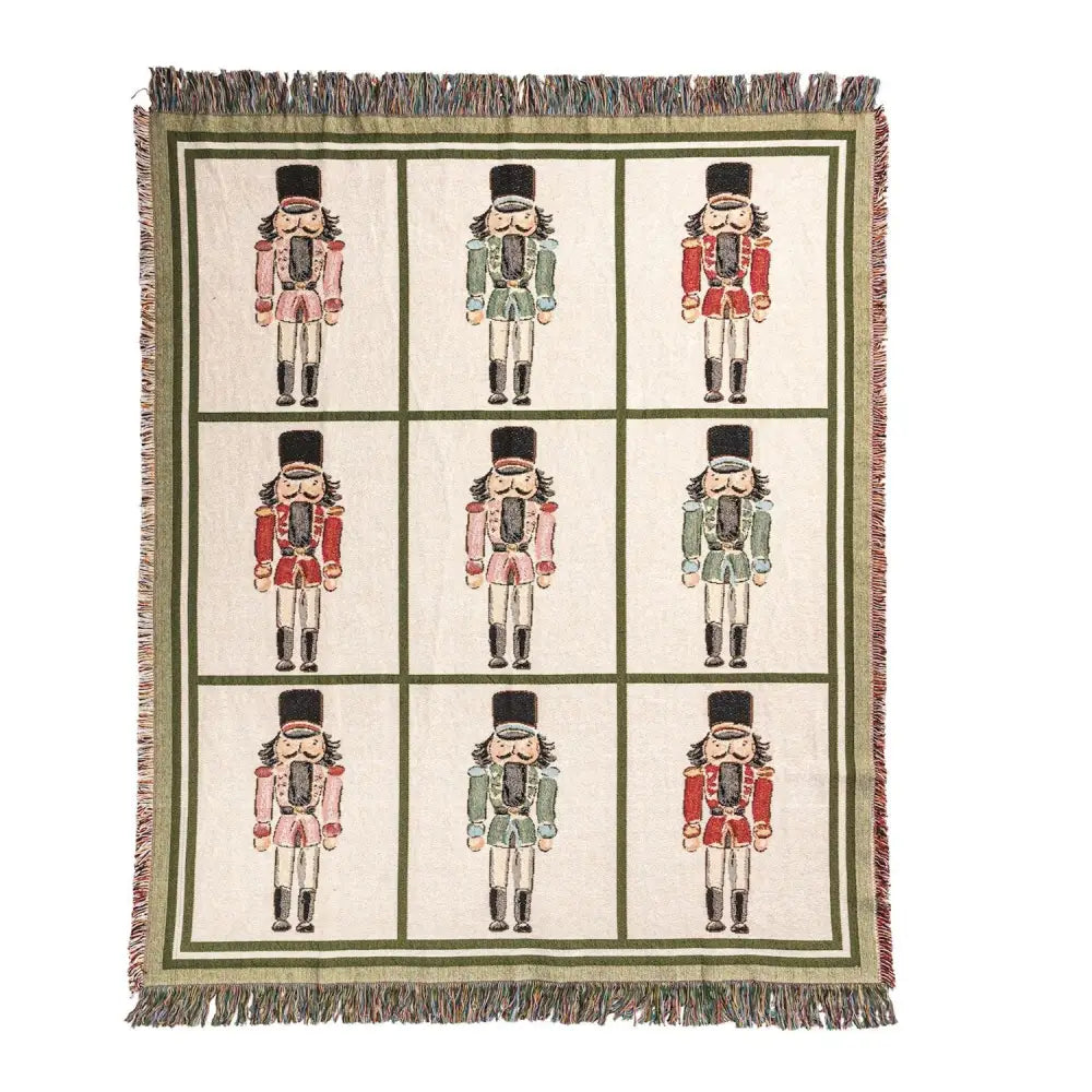 Nutcracker Blanket - Christmas Blanket