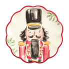 Nutcracker Dessert Plate - Red - Desser Plate