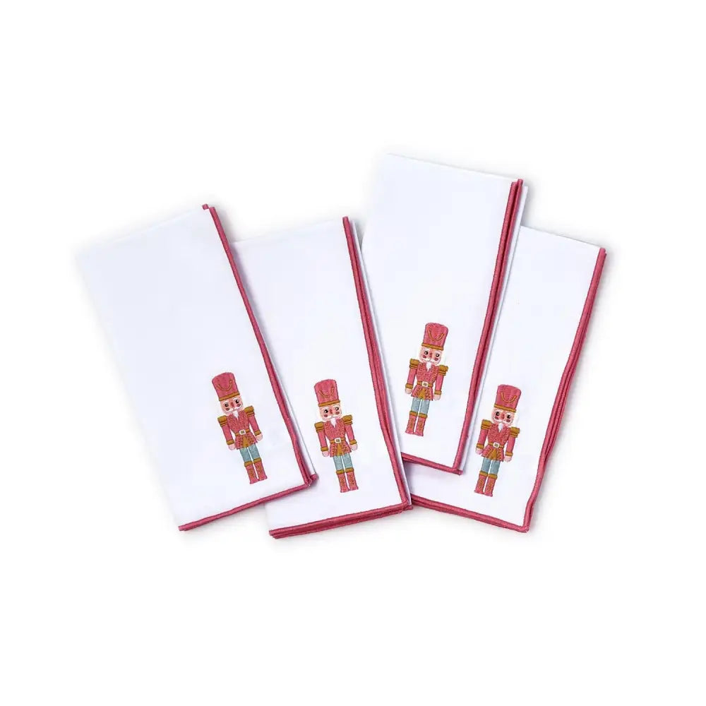 NUTCRACKER SET OF 4 NAPKINS - CHRISTMAS